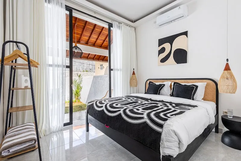 Luxury beachfront in Seminyak with sunset view, Bali