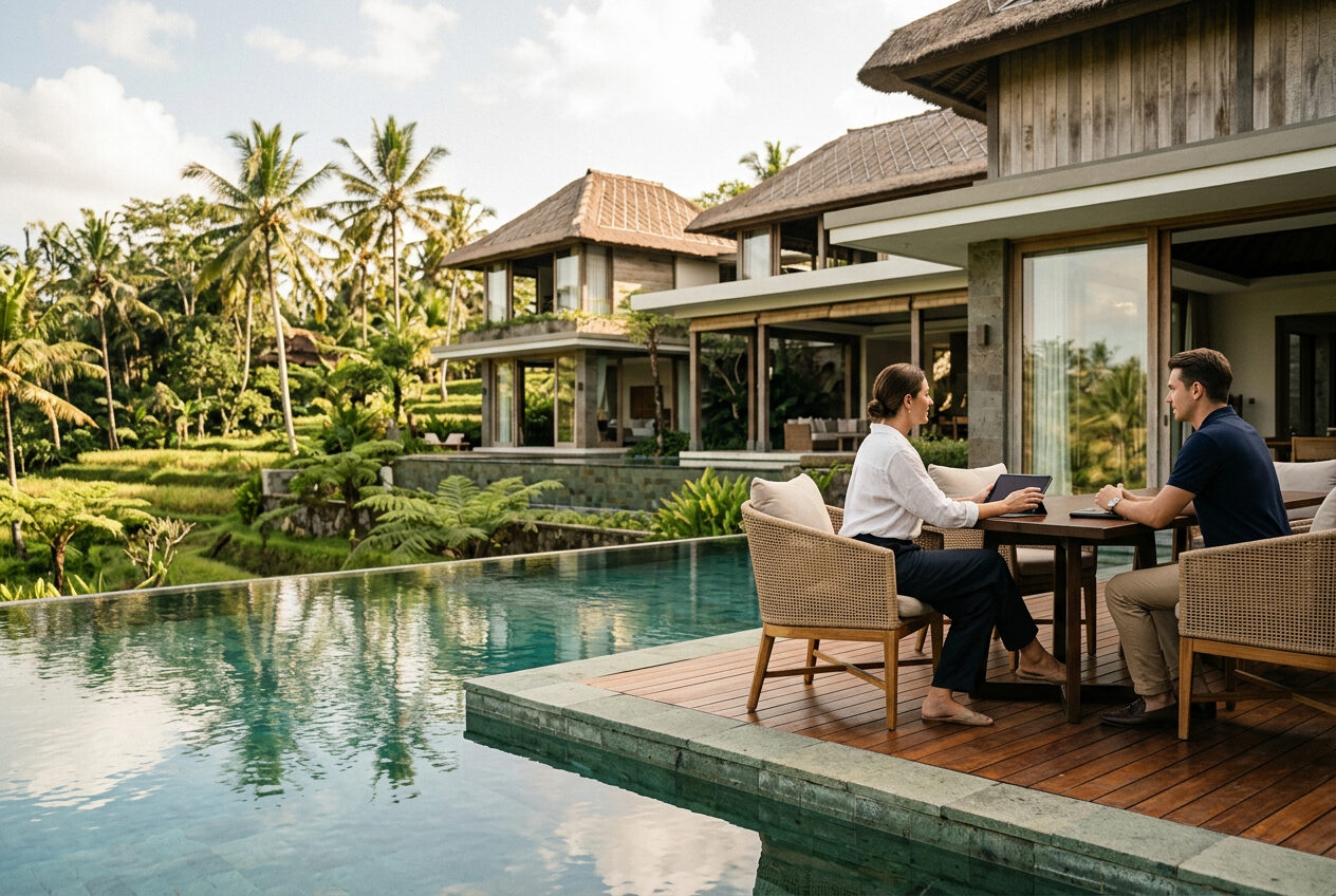Оптимизация OTA-каналов для вилл на Бали: как достичь 75% загрузки на Airbnb, Booking.com и Agoda