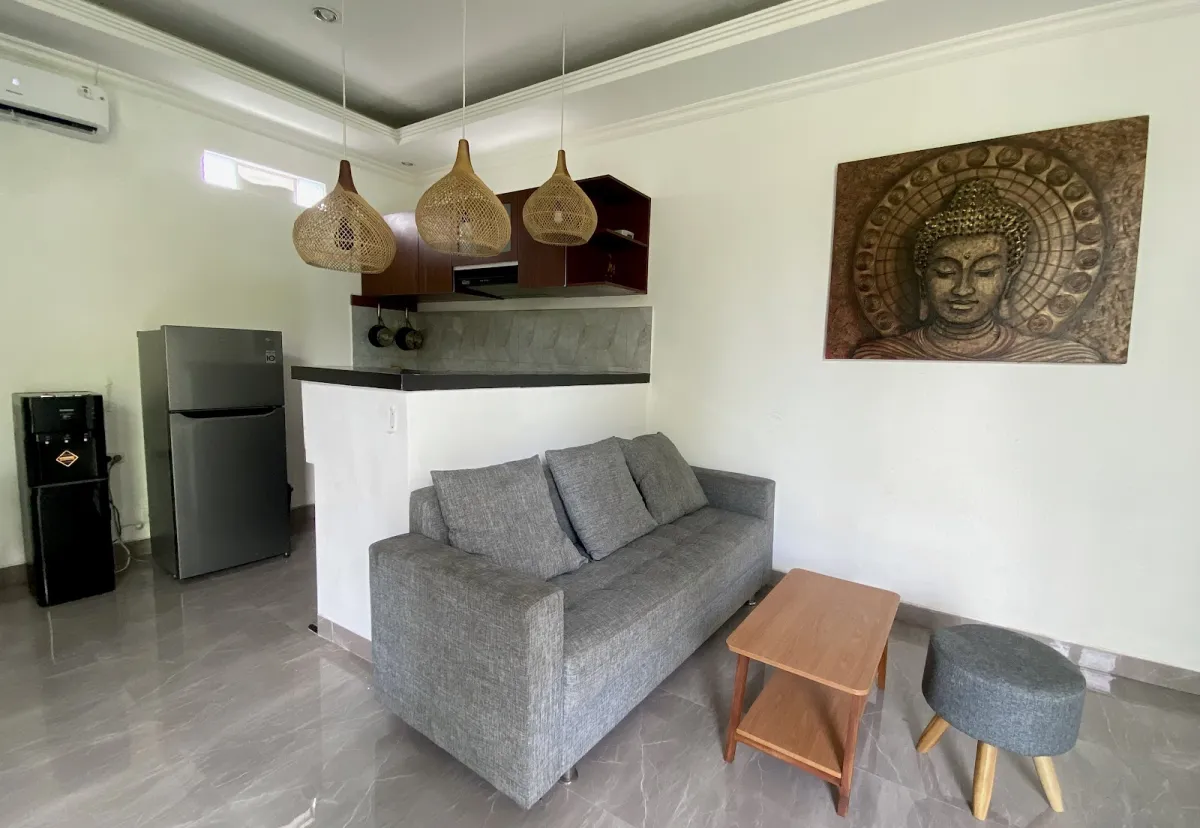 Villa D'Teba в Убуде - главный вид с джунглями